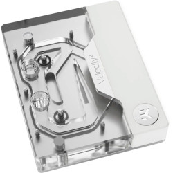 waterblocks ekwb ek-quantum velocity per cpu d-rgb am5 bianco/trasparente