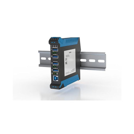 hub usb seh ih-304 4xusb 3.0 nero [m07250]