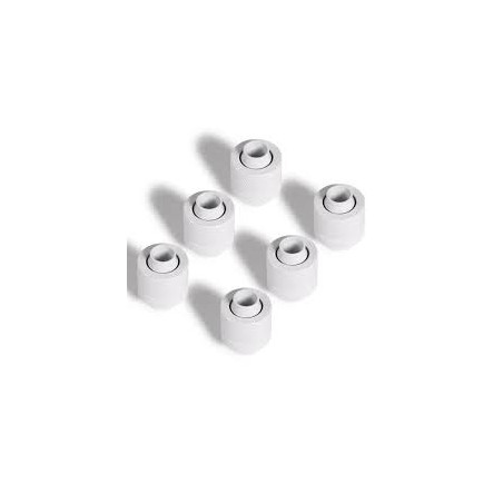 raccordo a compressione alphacool eiszapfen 13/10mm g1/4 bianco 6pz