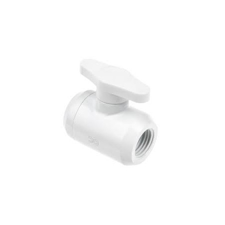 valvola a sfera alphacool eiszapfen 17630 g1/4 bianco