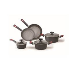 set batteria pentole aeternum ghidini cipriano 2293 viva'?grigio