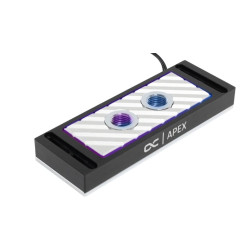 raffreddatore ad acqua alphacool apex ram x4 argento/nero