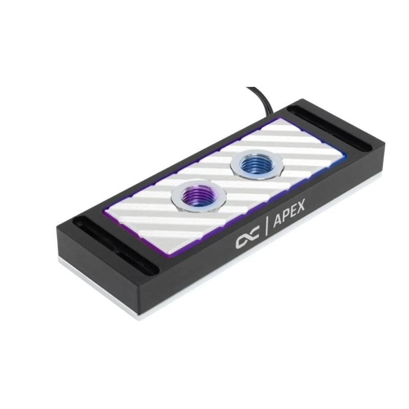 raffreddatore ad acqua alphacool apex ram x4 argento/nero