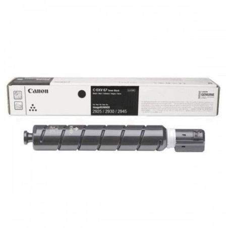 toner canon ir 2930i+ c-exv67 33000pagine nero [5975c005bundle]