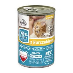 mangime frendi junior cibo umido per gattini: pollo in salsa -