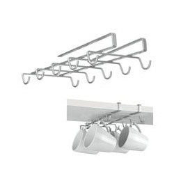 Mensola metaltex polytherm my-mug sottoripiano 10 posti [metaltex]