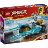 lego ninjago motocicletta da ghiaccio di zane multicolore 84pz [71816]