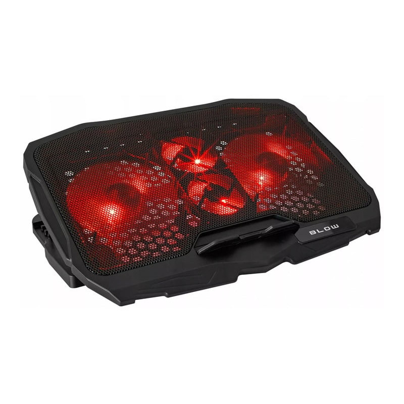 supporto raffreddamento notebook blow hurricane rosso/nero [awblop663650000]