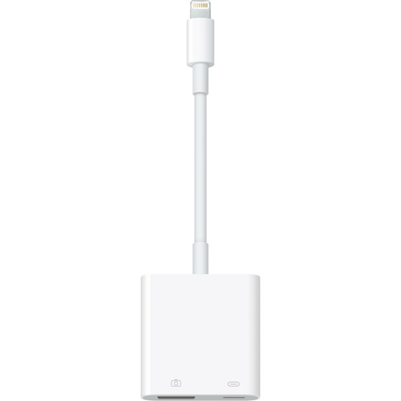adattatore apple mx5j3zm/a lightning usb 3.2 tipo a bianco [akappkuamx5j300]