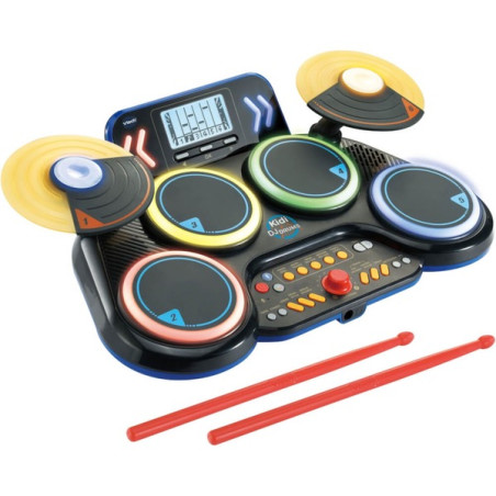 giocattoli musicali batteria vtech kidimagic dj [80-572604]