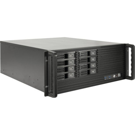 case intertech ipc 4u-4508 per server nero [88887336]