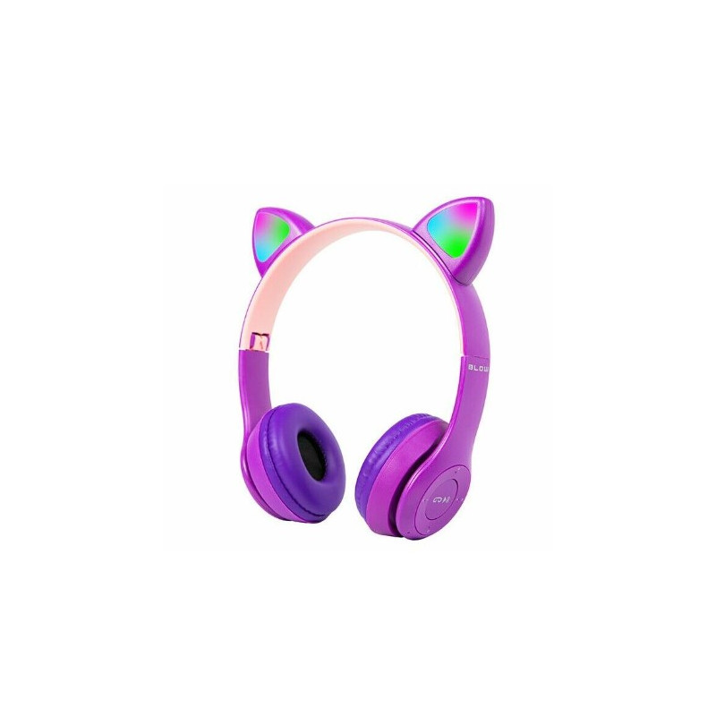 cuffie blow wireless/bluetooth per bambini viola [uhblornb3282700]