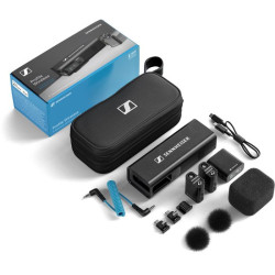 sistema microfonico sennheiser profile wireless a 2 canali set nero