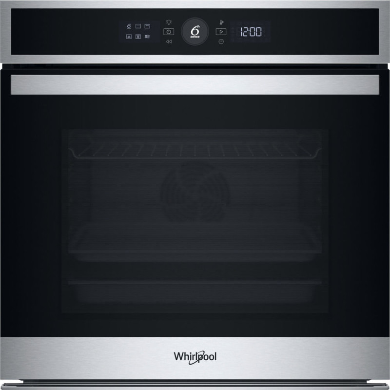 forno elettrica whirlpool woi4is8pm0sxa a73l multifunzione 73l 60cm