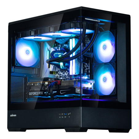 case zalman p30 mini-tower matx nero