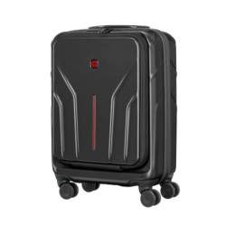 valigia da viaggio wenger hardside carry-on amplix nero [653323]