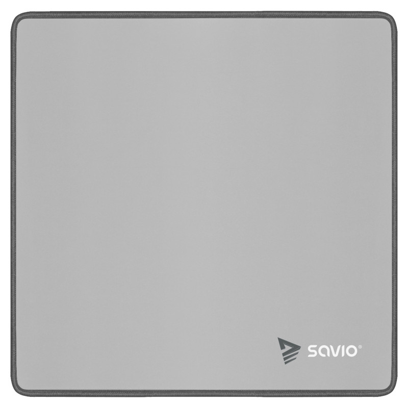 mousepad savio turbo dynamic s grey edition da gioco 250x250mm grigio