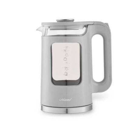bollitore elettrico maestro mr-065 1.7l 2200w grigio [mr-065-grey]
