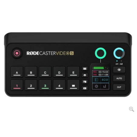 console audio/video all-in-one rode caster video s nero [rode
