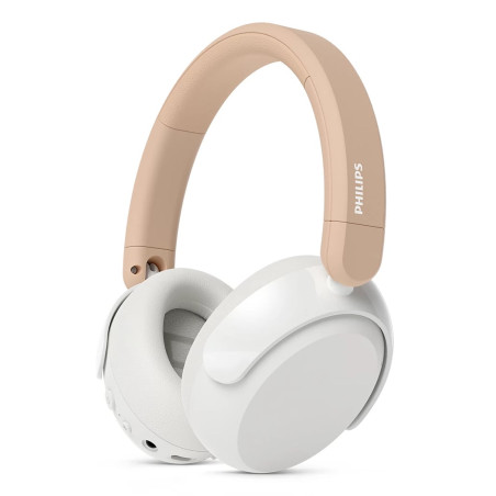 cuffie philips tak5500al wireless anc bluetooth 5.4 ambra light [uhphirnbk5500al]