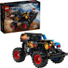 set da costruzione lego 42219 technic monster jam grave digger fuoco
