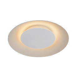 plafoniera a led lucide foskal 12w 2700k 34.5cm bianco [79177/12/31]