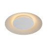 plafoniera a led lucide foskal 12w 2700k 34.5cm bianco [79177/12/31]