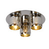lampada da soffitto lucide eryn 3xg9 42w 38cm ip20 cromo/oro [70184/03/11]