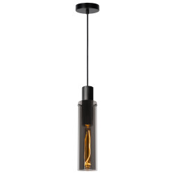 lampada a sospensione a led lucide orlando dimmerabile e27 40w ip20