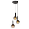lampada a sospensione lucide marius dimmerabile 3xe27 40w ip20 48.5cm