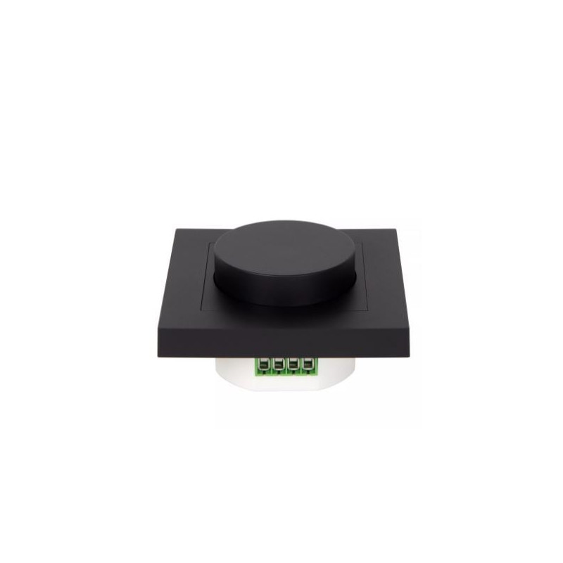 dimmer da parete a led lucide ip20 nero [50000/00/30]