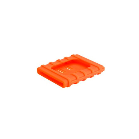 custodia hard disk fantec 2,5 rancione/silicon [1863]