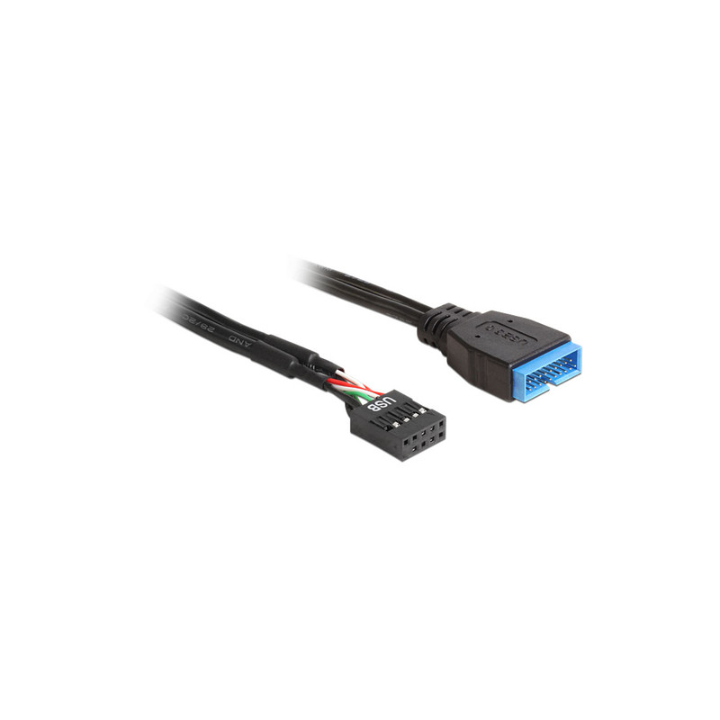 usb cavo delock usb3.0 pinheader - usb2.0 pinheader st/bu