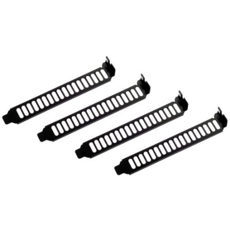 slotblenden silverstone sst-aeroslots-b 120mm 4tlg schwarz