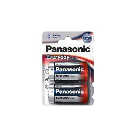 Pila panasonic 2 pz. every day lr20eps/2bp