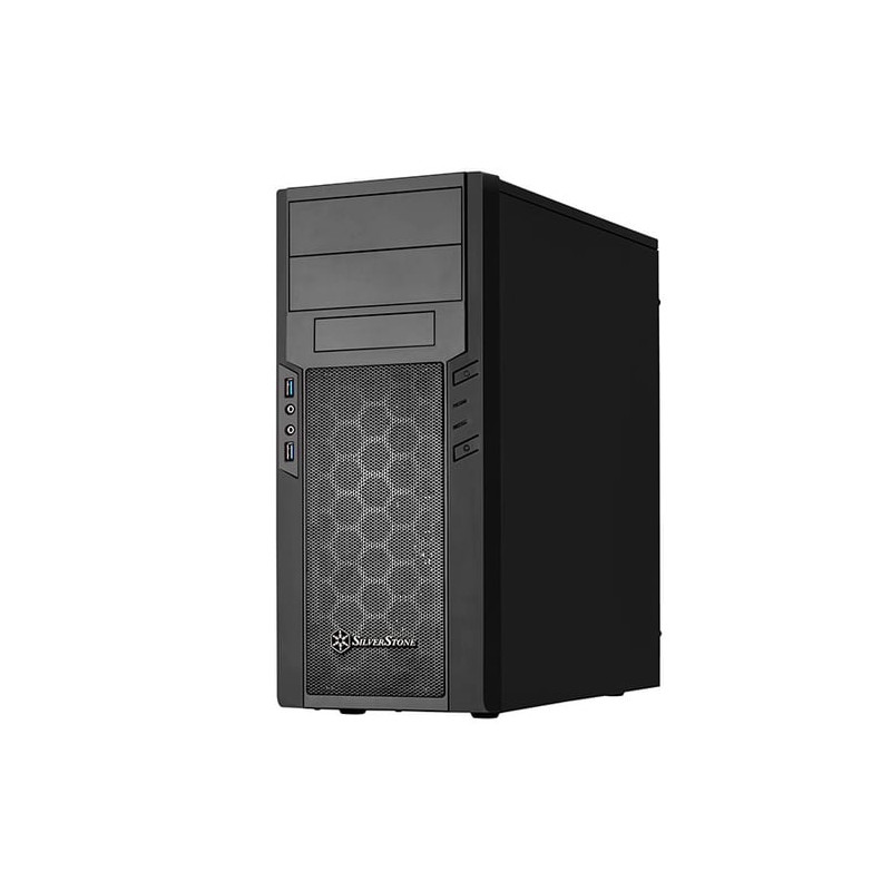 case silverstone precision series ps13b midi tower atx nero [sst-ps13b]