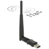 adattatore wireless usb delock wl-antenna usb2.0 3dbi 2,4+5 ghz