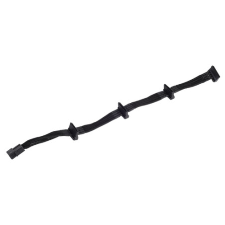 cavo silverstone 4-pol-molex su 4x sata estensione -
