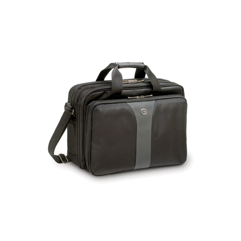 borsa notebook wenger legacy 16 double gusse nero/grigio [600648]