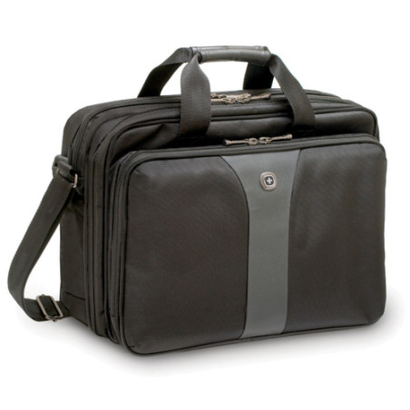 borsa notebook wenger legacy 16 double gusse nero/grigio [600648]