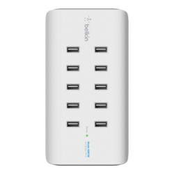 stazione di ricarica belkin rockstar 10 porte usb 120w b2b139vf [b2b139vf]