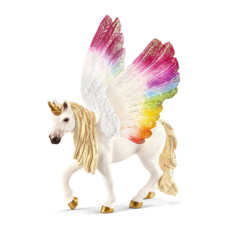 unicorno arcobaleno alato schleich bayala [70576]