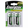 Pila ricaricabile energizer hr20 taglia d 2.5ah nimh 1.2v 2pz