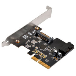 scheda silverstone pcie sst-ecu04-e, controller [sst-ecu04-e]