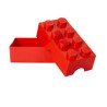 contenitore portapranzo lego con 8 inserti rosso brillante [40231730]