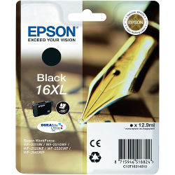 Cartuccia epson t16314020 nero xl 16 wf serie 25