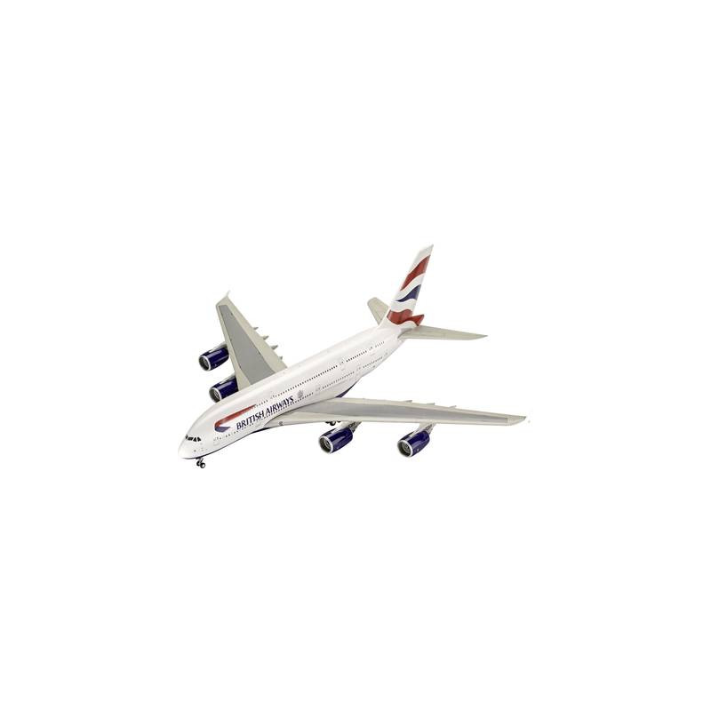 aeromodello da costruire a380-800 british airways - revell