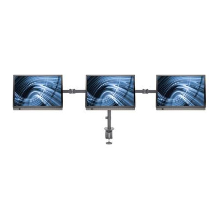 manhattan 3 scomparti supporto da tavolo per monitor 33,0 cm (13)