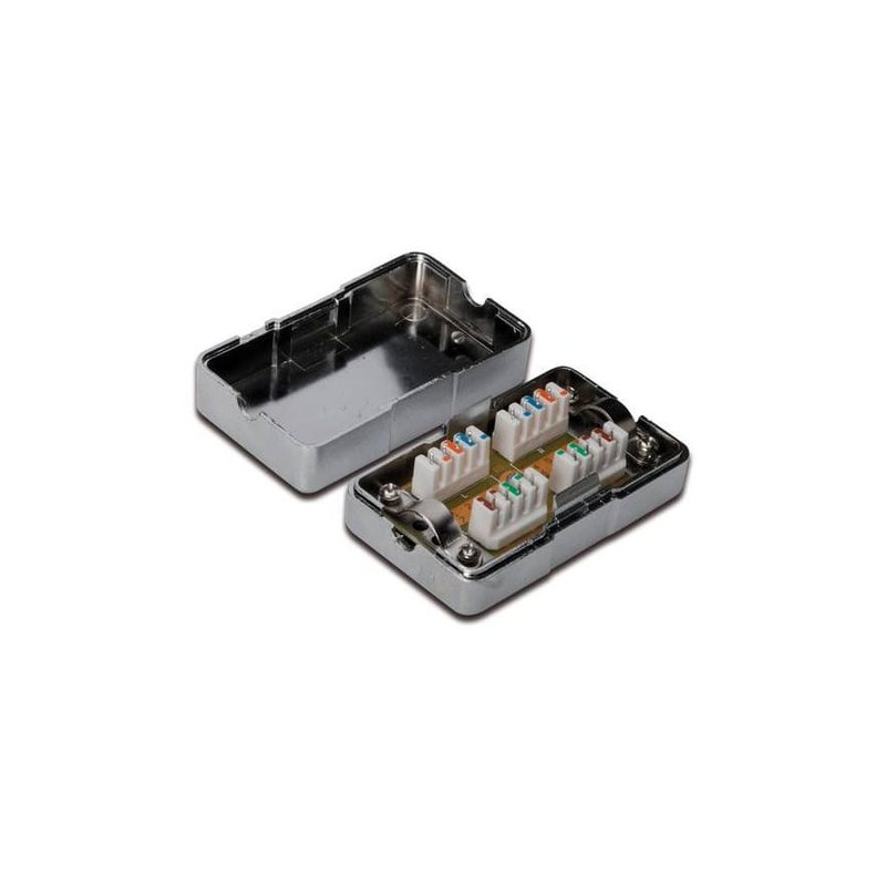 scatola di connessione schermata digitus per cavi rete cat.6 [dn93903]