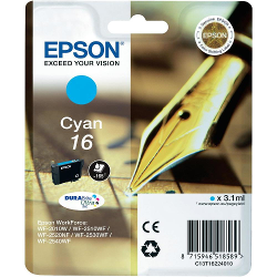 Cartuccia epson ciano c13t16224020